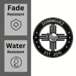 Personalized New Mexico State Metal Sign